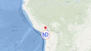 Sismo magnitud 7.2 sacude dos localidades sin reportes daños