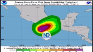 La tormenta ‘Ágatha’ alcanza la categoría de huracán