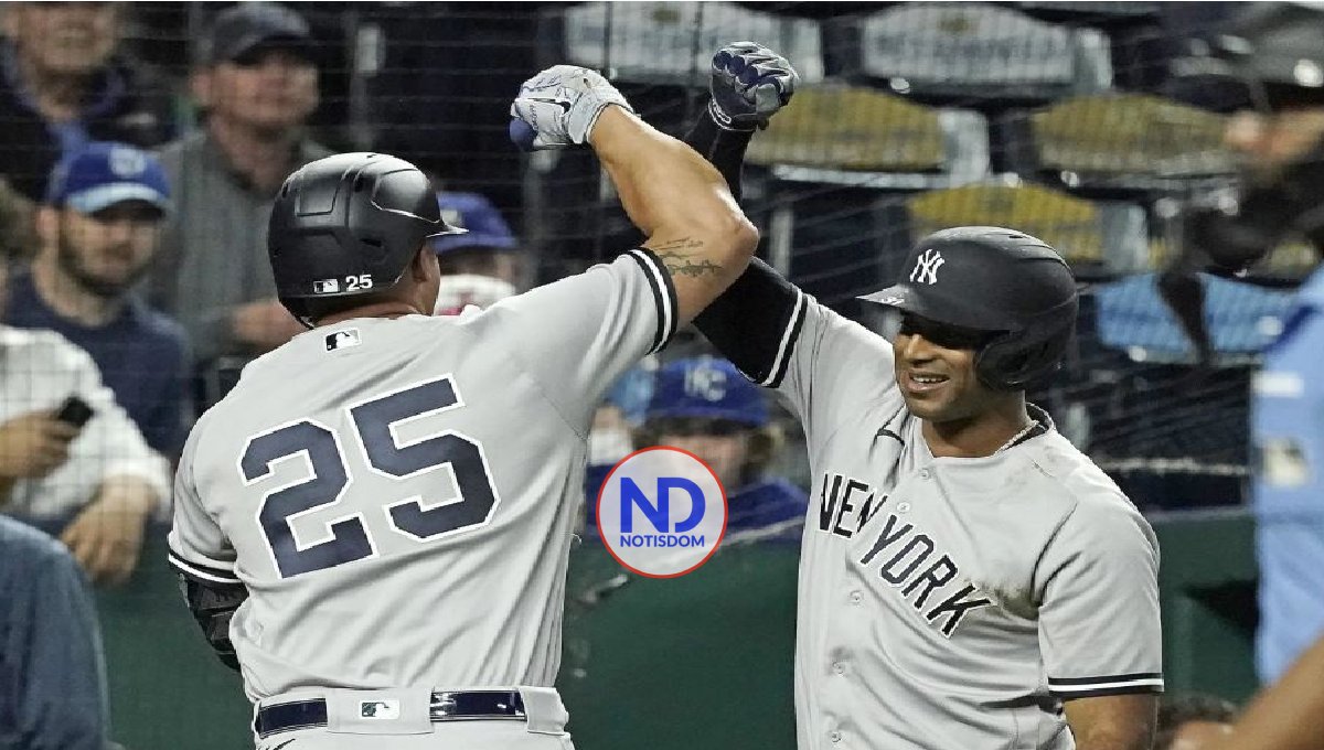 Yanquis suman 4 jonrones y trituran a Reales