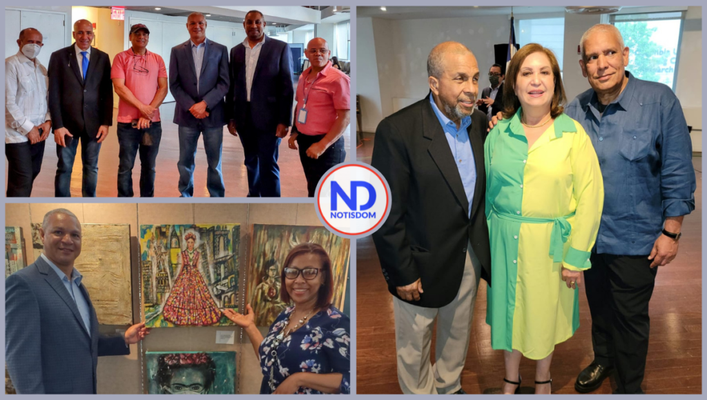 3 FOTOS A NOTISDOM 12 Comisionado de Cultura y Alianza Dominicana inauguran exposición colectiva "Nuestra Frida"