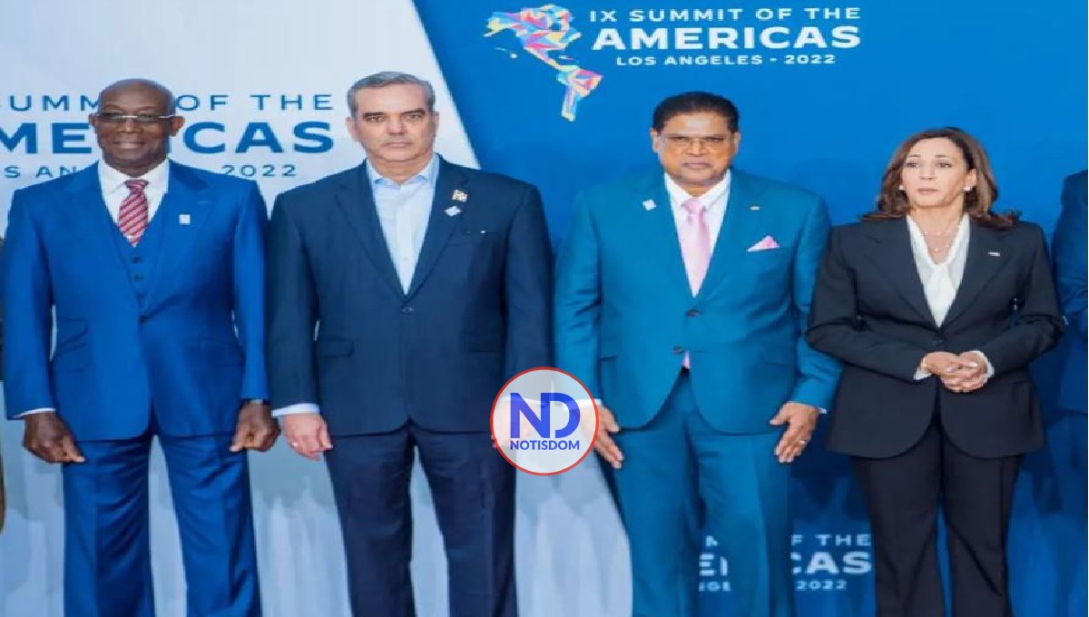 Abinader se reúne con Kamalah Harris; mañana hablará en Cumbre