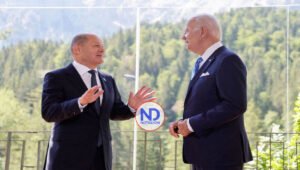 Biden y Scholz abren los encuentros mandatarios de G7