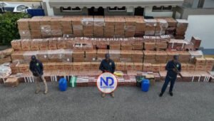 Ocupan contrabando de cigarrillos con un valor 23 millones de pesos