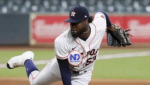 Los dominicanos Javier y Neris brillan en el juego sin hits de los Astros