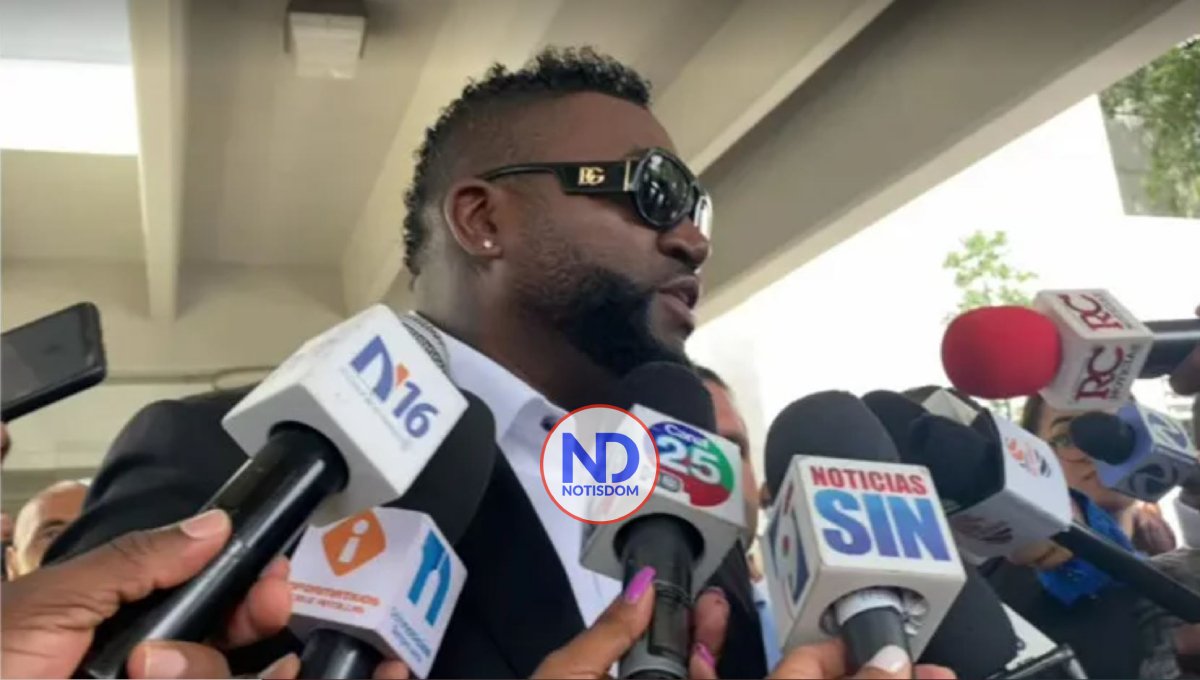 David Ortiz en velatorio de Jorge Mera: “La violencia que se vive en el país es algo tormentoso”