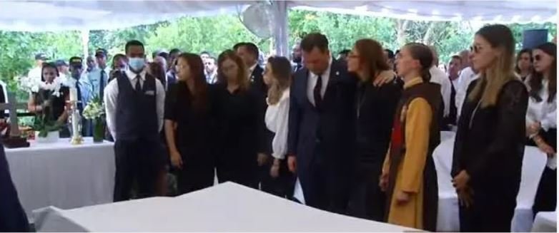ENTIERRO JORGE MERA Sepultan restos del fenecido ministro Orlando Jorge Mera