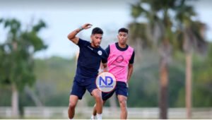 La selección se mudó al Este para preparar el duelo ante Guatemala