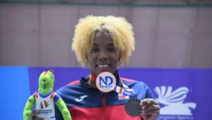 Heyddys Valentín se quedó con la plata en esgrima Bolivarianos