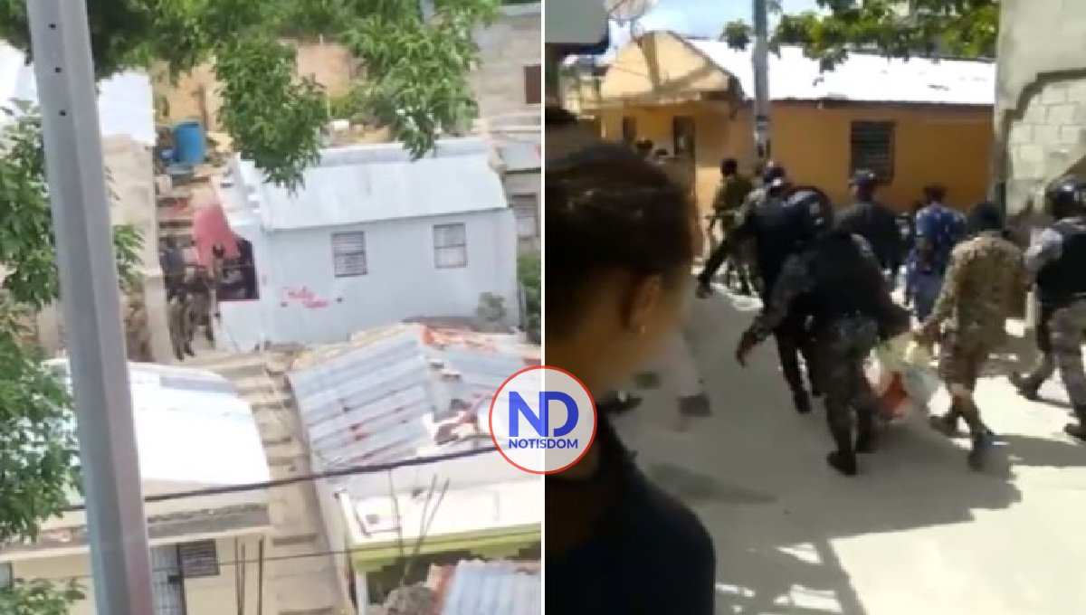 Una persona muerta y otra herida en operativo mixto barrio La Puya