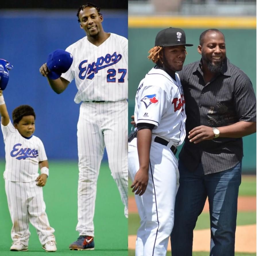 VLADIMIR GUERRERO E HIJOS ¡De tal palo, tal astilla! Así van Vlad Jr y Vlad Sr