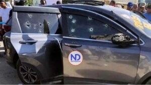 Pistoleros matan tres que se desplazaban en una yipeta por carretera de San Isidro