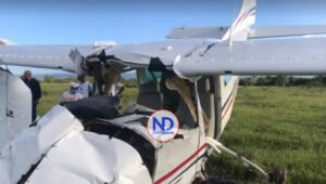 Al menos un muerto y un herido tras avioneta precipitarse en Puerto Plata
