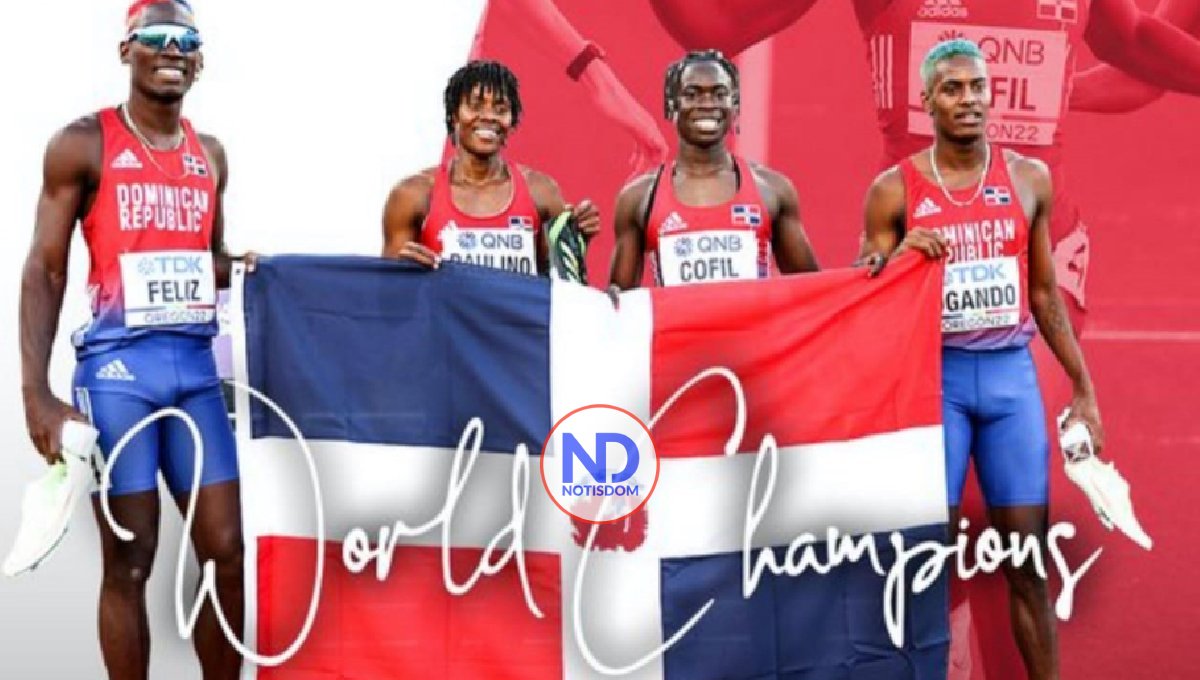 Cónsul felicita cuarteto RD ganó Mundial de Atletismo