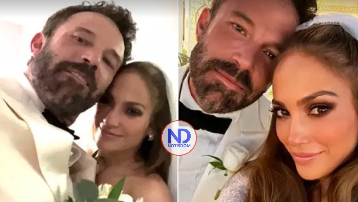 Las primeras fotos de la boda de Jennifer López y Ben Affleck