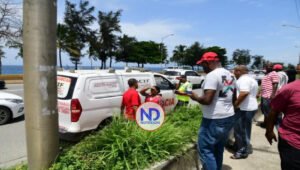 Mueren dos empleados de MOPC atropellados por un vehículo en Las Américas