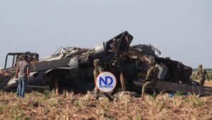 Marina descarta que helicóptero haya sido derribado