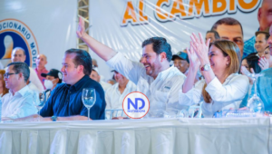 PRM juramenta Aneudy Ortiz, alcalde de Ocoa, y a cientos de dirigentes que dejaron PRD y PLD