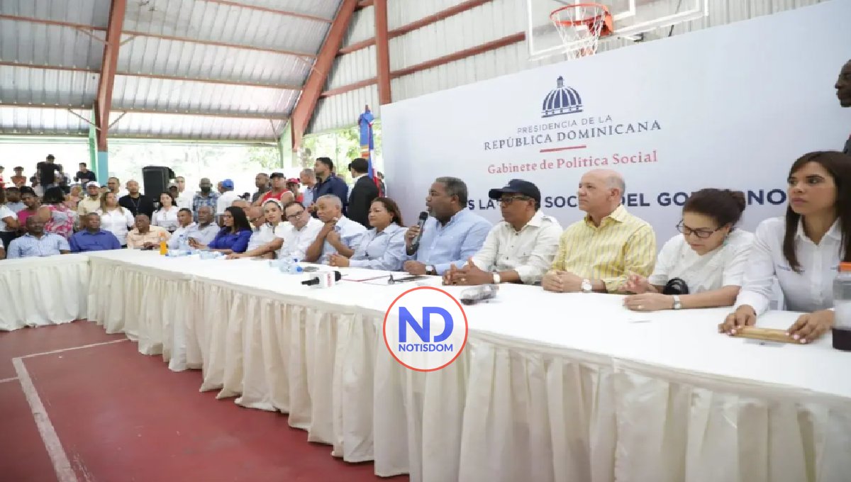 Gobierno lleva Plan de Acción Social a Santo Domingo Norte