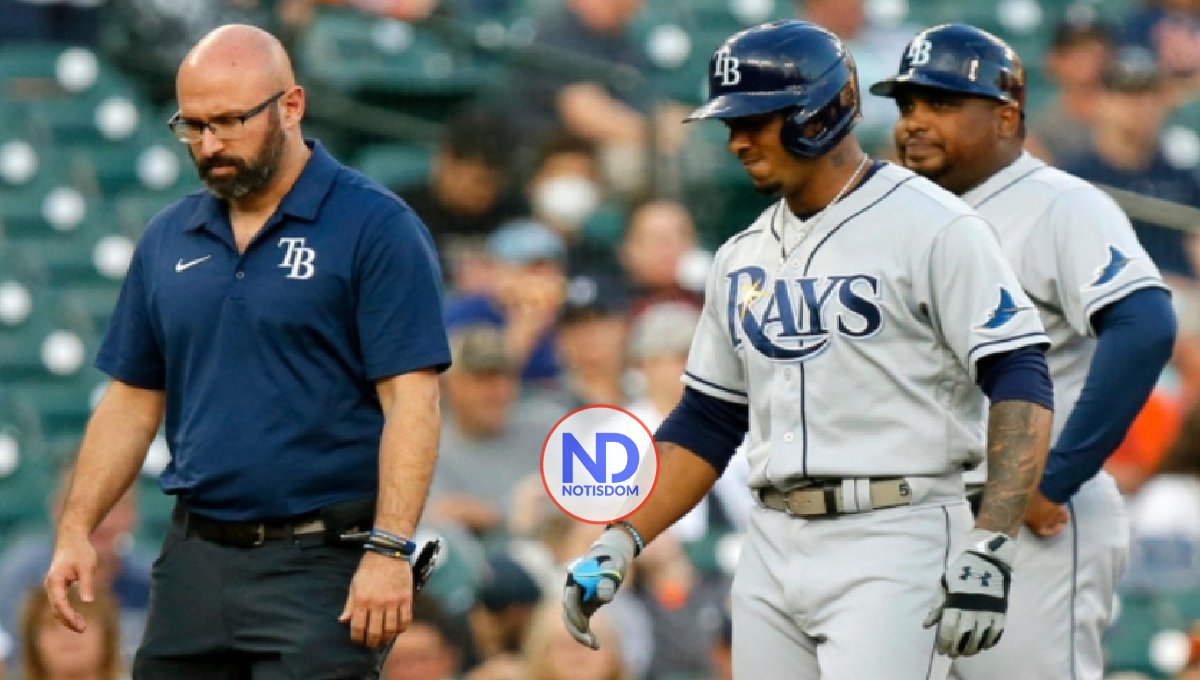 Rays Tampa colocan dominicano Wander Franco en lista lesionados