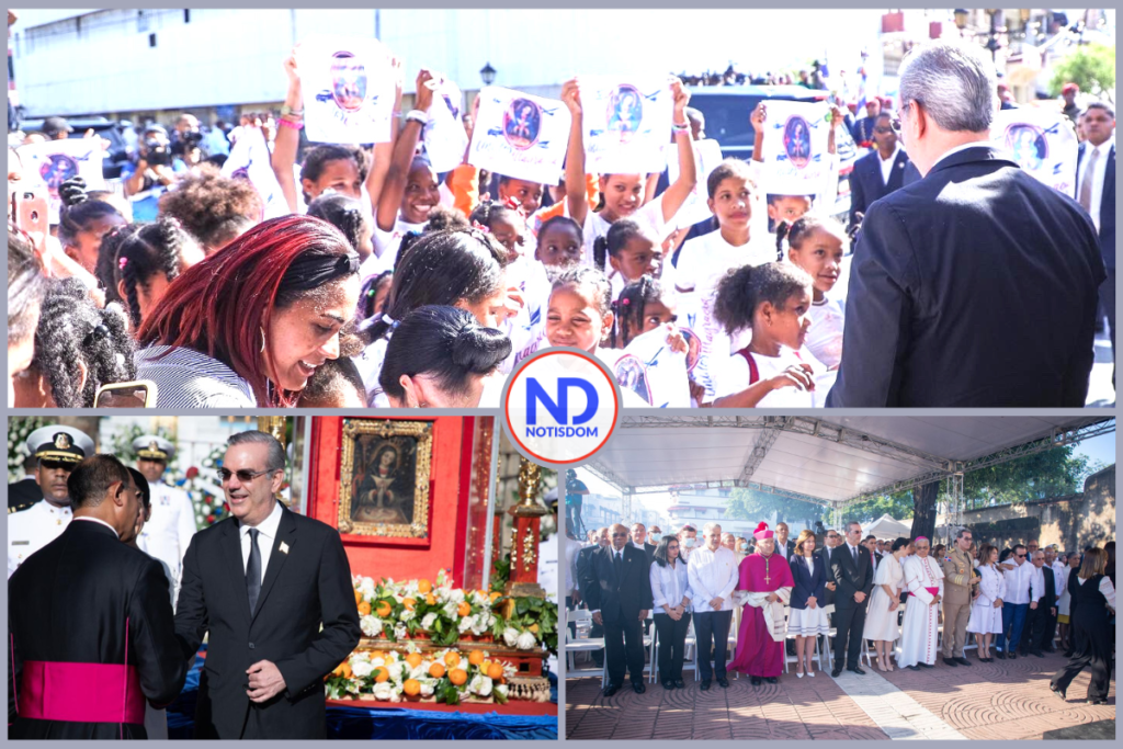 3 FOTOS D NOTISDOM 1200 × 800 px 26 Abinader sobre la Virgen de la Altagracia: "Ella es nuestra madre y como tal intercede ante Dios"