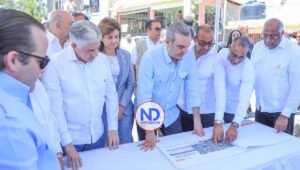 Presidente Luis Abinader inauguró obras en Santiago