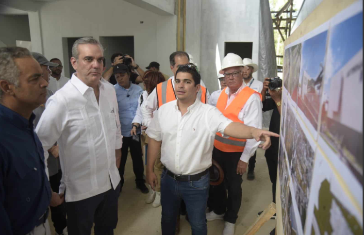 Trabajos del Teleférico de Los Alcarrizos se encuentran avanzados en un 85% 4 ABINADER ALCARRIZO Trabajos del Teleférico de Los Alcarrizos se encuentran avanzados en un 85%