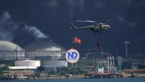 Cuba acepta asesoría técnica EU para combatir fuego en Matanzas