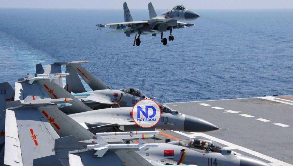 China concluye sus maniobras de guerra alrededor isla de Taiwán