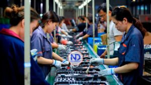 Producción industrial china aumentó en julio 3,8 % interanual