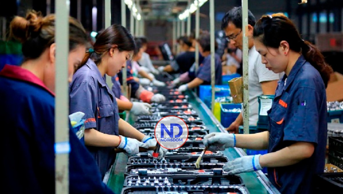 Producción industrial china aumentó en julio 3,8 % interanual