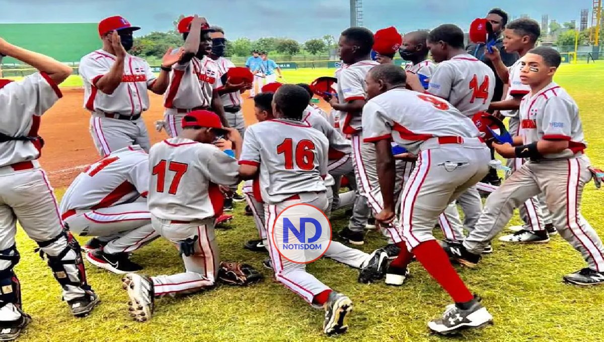 RD busca el bronce esta noche contra China Taipei en mundial béisbol U12