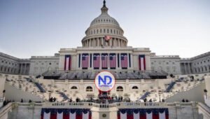 EU: Hombre estrella vehículo contra barricada Capitolio y abre fuego