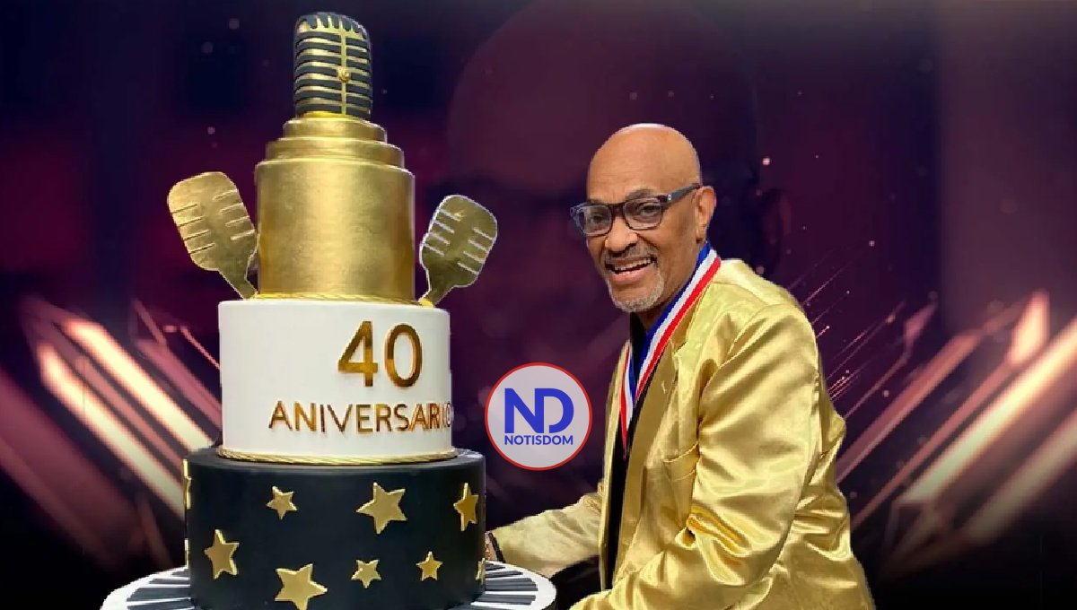 Nelson Javier celebra 40 años en la comunicación