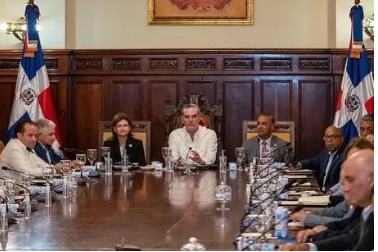 ENCUENTRO ABINADER 1 Paliza dice que consejo de ministros trató aspectos generales de economía nacional