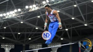 Leandro Peña clasifica al mundial de gimnasia artística en Liverpool