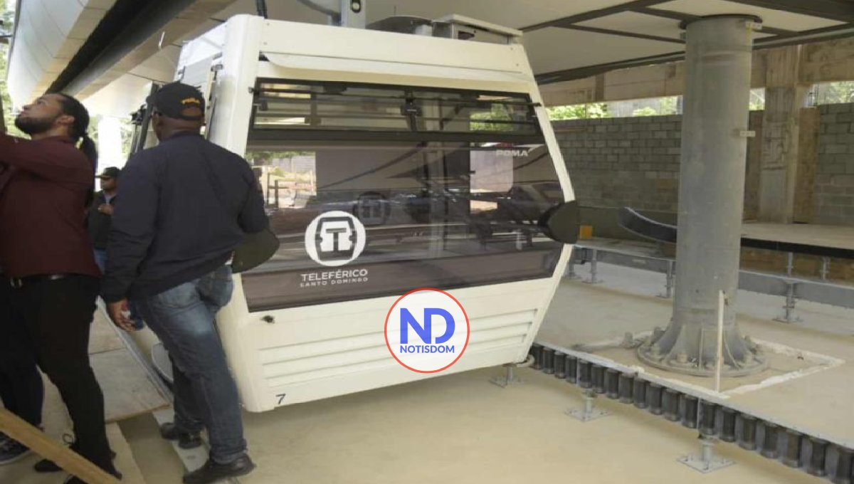 Trabajos del Teleférico de Los Alcarrizos se encuentran avanzados en un 85% 2 Trabajos del Teleférico de Los Alcarrizos se encuentran avanzados en un 85%