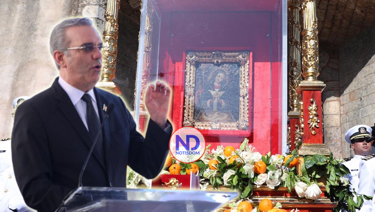 Abinader sobre la Virgen de la Altagracia: «Ella es nuestra madre y como tal intercede ante Dios»