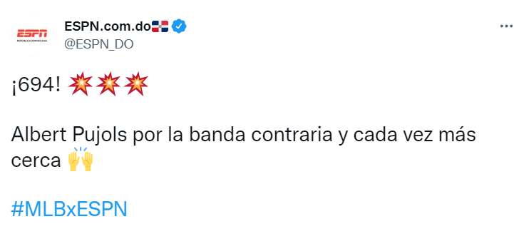 PUJOLS 5 Albert Pujols supera récord H4s que compartía con Barry Bonds