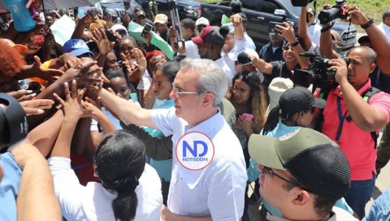 Abinader dice Gobierno apoyará todo afectado por Fiona