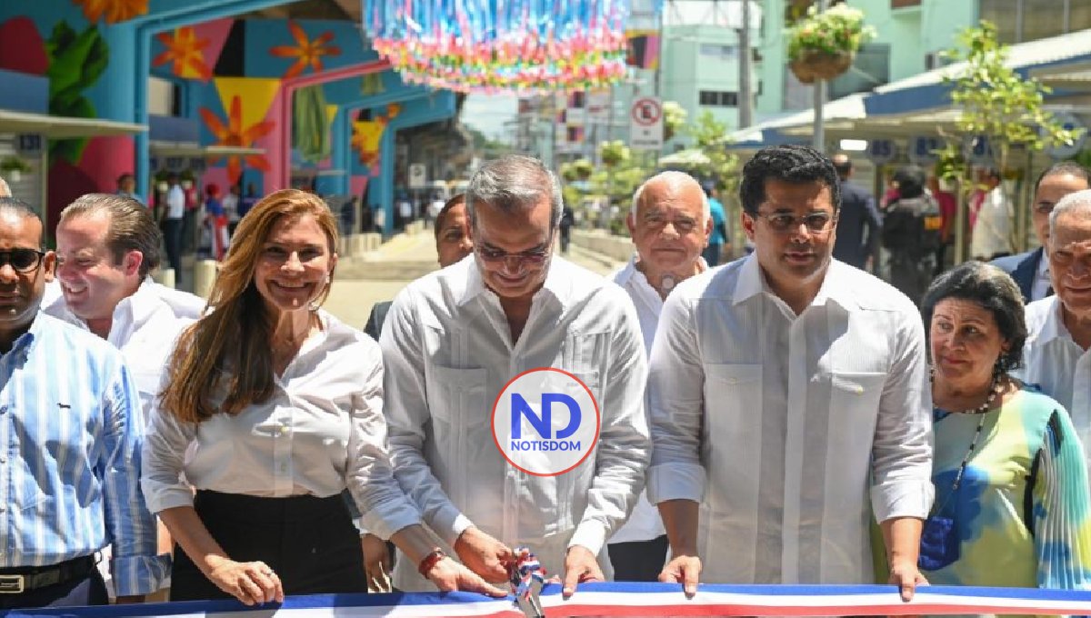 Abinader y Collado entregan la segunda fase Duarte con París 2 Abinader y Collado entregan la segunda fase Duarte con París