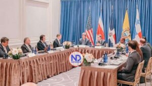 Cancilleres RD y otros 3 países se reúnen con Secretario Estado EU