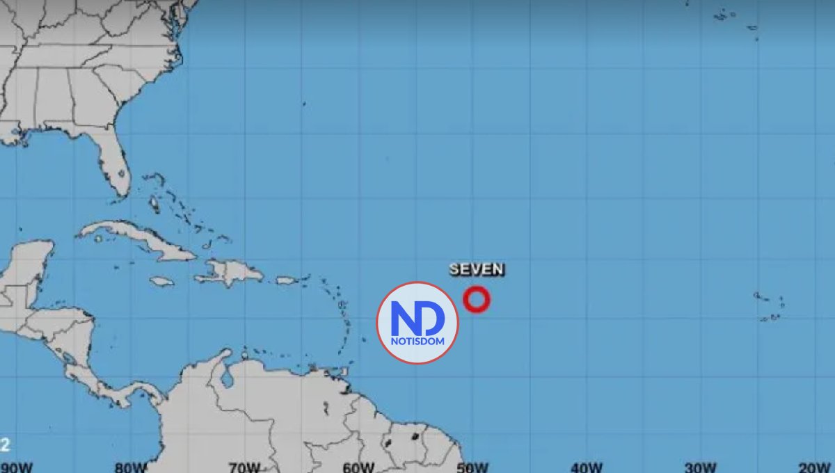 Se forma la depresión tropical número 7 que esta noche puede ser «Fiona»