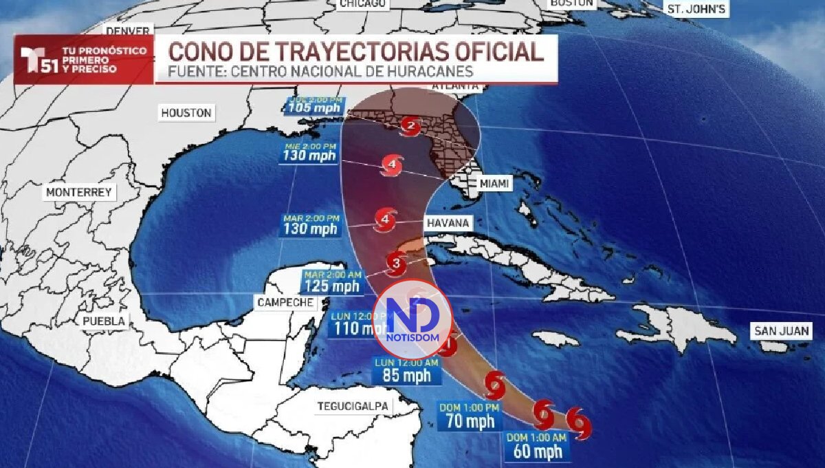Declaran la emergencia en Florida por tormenta tropical Ian