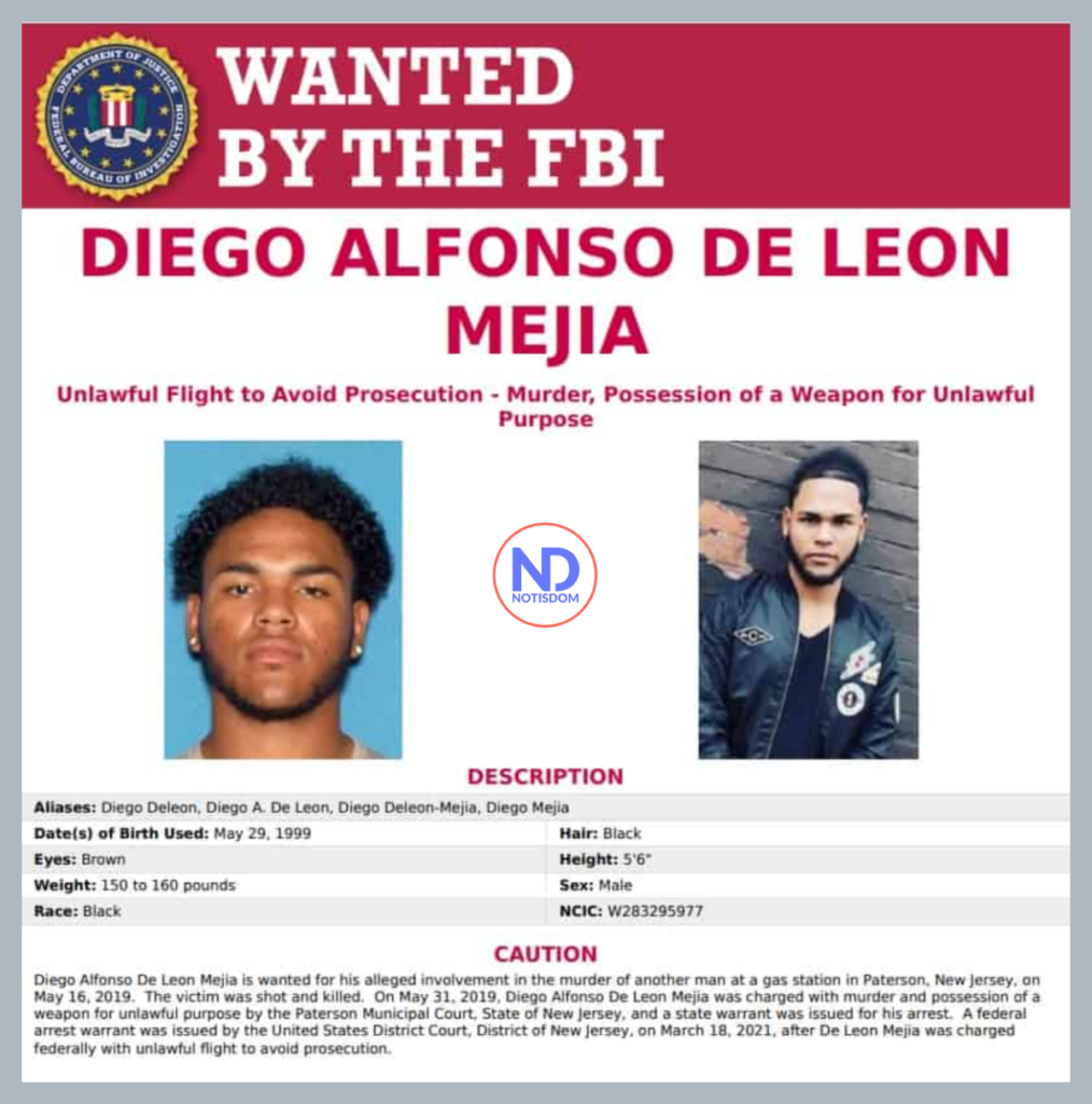FBI busca Diego Alfonso El FBI busca a estos tres dominicanos por delitos de fraude y narcotráfico en Estados Unidos
