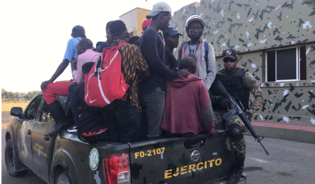 HAITIANOS PRESOS Ejército refuerza frontera en Dajabón ante las recurrentes protestas en Haití