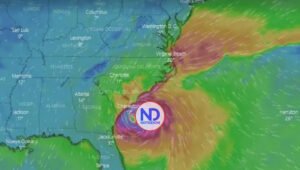 Ian va camino de Carolina del Sur con fuerza de huracán