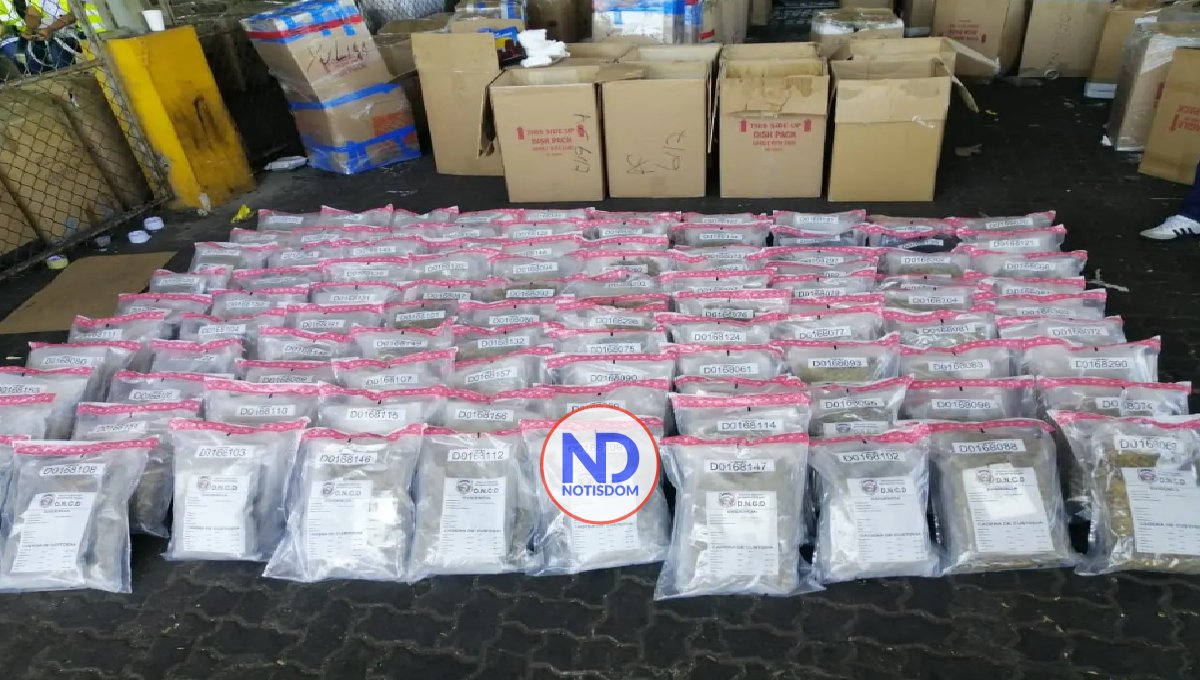 Ocupan 220 paquetes de marihuana en tanque llegó al puerto de Haina desde EE.UU