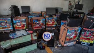 Ministerio Público ocupa más de 50 máquinas tragamonedas