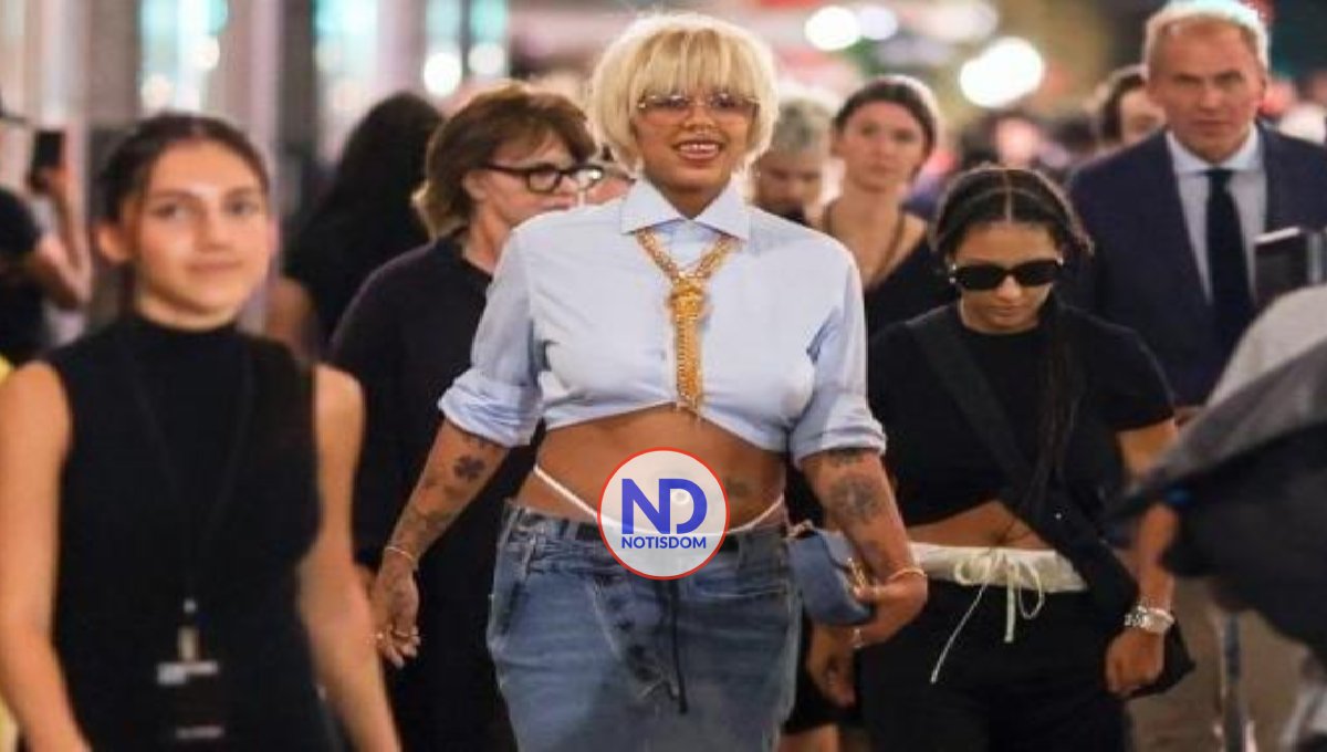 Tokischa y su llamativo look en la Semana de la Moda de Nueva York 2 Tokischa y su llamativo look en la Semana de la Moda de Nueva York