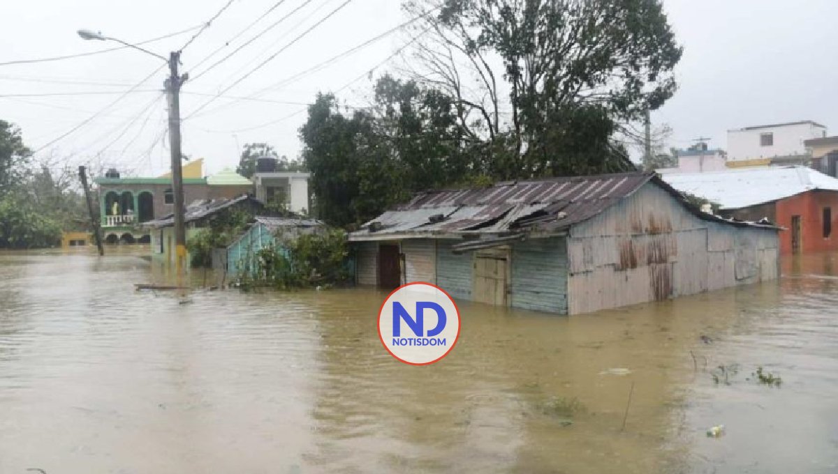 Suben a 13,070 los desplazados en RD a causa de Fiona